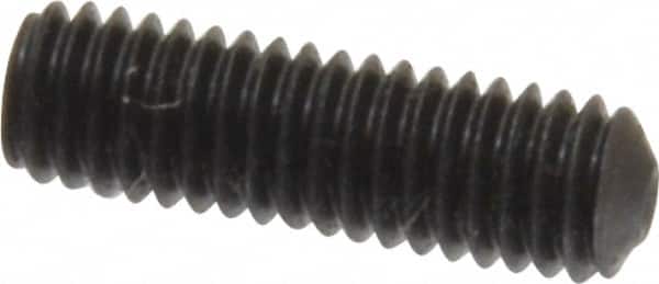 Value Collection - M3x0.50 Metric Coarse, 10mm OAL, Cup Point Set Screw - Grade 14.9 (45H) Alloy Steel, 1.5mm Key - Americas Industrial Supply