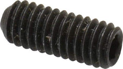 Value Collection - M4x0.70 Metric Coarse, 10mm OAL, Cup Point Set Screw - Grade 14.9 (45H) Alloy Steel, 2mm Key - Americas Industrial Supply