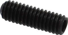 Value Collection - M4x0.70 Metric Coarse, 12mm OAL, Cup Point Set Screw - Grade 14.9 (45H) Alloy Steel, 2mm Key - Americas Industrial Supply