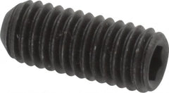 Value Collection - M5x0.80 Metric Coarse, 12mm OAL, Cup Point Set Screw - Grade 14.9 (45H) Alloy Steel, 2.5mm Key - Americas Industrial Supply