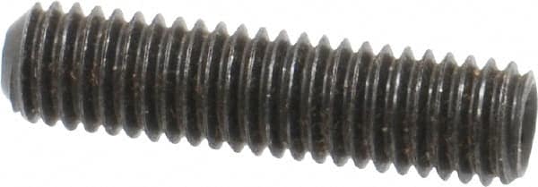 Value Collection - M5x0.80 Metric Coarse, 20mm OAL, Cup Point Set Screw - Grade 14.9 (45H) Alloy Steel, 2.5mm Key - Americas Industrial Supply