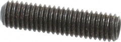 Value Collection - M5x0.80 Metric Coarse, 20mm OAL, Cup Point Set Screw - Grade 14.9 (45H) Alloy Steel, 2.5mm Key - Americas Industrial Supply