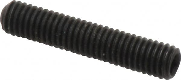 Value Collection - M5x0.80 Metric Coarse, 25mm OAL, Cup Point Set Screw - Grade 14.9 (45H) Alloy Steel, 2.5mm Key - Americas Industrial Supply
