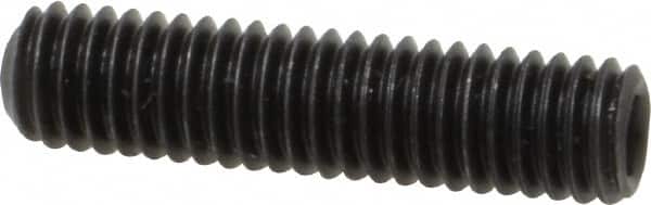 Value Collection - M6x1.00 Metric Coarse, 25mm OAL, Cup Point Set Screw - Grade 14.9 (45H) Alloy Steel, 3mm Key - Americas Industrial Supply