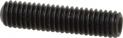 Value Collection - M6x1.00 Metric Coarse, 25mm OAL, Cup Point Set Screw - Grade 14.9 (45H) Alloy Steel, 3mm Key - Americas Industrial Supply