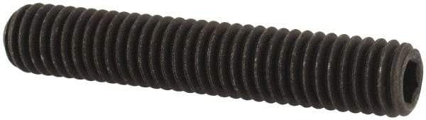 Value Collection - M6x1.00 Metric Coarse, 35mm OAL, Cup Point Set Screw - Grade 14.9 (45H) Alloy Steel, 3mm Key - Americas Industrial Supply