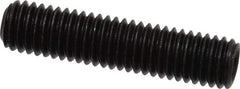 Value Collection - M8x1.25 Metric Coarse, 35mm OAL, Cup Point Set Screw - Grade 14.9 (45H) Alloy Steel, 4mm Key - Americas Industrial Supply