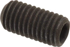 Value Collection - M10x1.50 Metric Coarse, 20mm OAL, Cup Point Set Screw - Grade 14.9 (45H) Alloy Steel, 5mm Key - Americas Industrial Supply