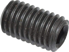 Value Collection - M12x1.75 Metric Coarse, 20mm OAL, Cup Point Set Screw - Grade 14.9 (45H) Alloy Steel, 6mm Key - Americas Industrial Supply