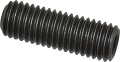 Value Collection - M12x1.75 Metric Coarse, 35mm OAL, Cup Point Set Screw - Grade 14.9 (45H) Alloy Steel, 6mm Key - Americas Industrial Supply