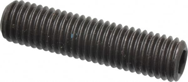 Value Collection - M12x1.75 Metric Coarse, 50mm OAL, Cup Point Set Screw - Grade 14.9 (45H) Alloy Steel, 6mm Key - Americas Industrial Supply