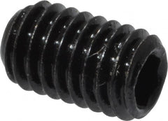 Value Collection - M3x0.50, 5mm OAL, Flat Point Set Screw - Grade 14.9 (45H) Alloy Steel, 1.5mm Key - Americas Industrial Supply
