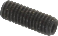 Value Collection - M3x0.50, 8mm OAL, Flat Point Set Screw - Grade 14.9 (45H) Alloy Steel, 1.5mm Key - Americas Industrial Supply