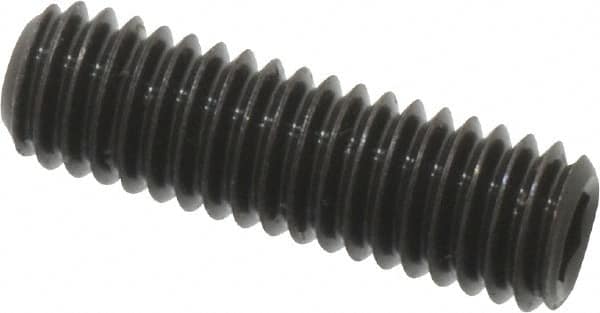 Value Collection - M3x0.50, 10mm OAL, Flat Point Set Screw - Grade 14.9 (45H) Alloy Steel, 1.5mm Key - Americas Industrial Supply