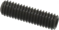 Value Collection - M3x0.50, 10mm OAL, Flat Point Set Screw - Grade 14.9 (45H) Alloy Steel, 1.5mm Key - Americas Industrial Supply