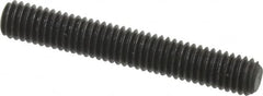 Value Collection - M3x0.50, 20mm OAL, Flat Point Set Screw - Grade 14.9 (45H) Alloy Steel, 1.5mm Key - Americas Industrial Supply