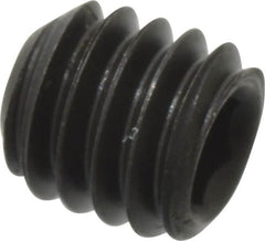 Value Collection - M4x0.70, 4mm OAL, Flat Point Set Screw - Grade 14.9 (45H) Alloy Steel, 2mm Key - Americas Industrial Supply