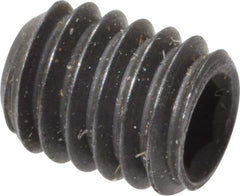 Value Collection - M4x0.70, 5mm OAL, Flat Point Set Screw - Grade 14.9 (45H) Alloy Steel, 2mm Key - Americas Industrial Supply