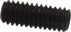 Value Collection - M4x0.70, 10mm OAL, Flat Point Set Screw - Grade 14.9 (45H) Alloy Steel, 2mm Key - Americas Industrial Supply