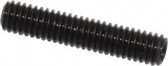 Value Collection - M4x0.70, 20mm OAL, Flat Point Set Screw - Grade 14.9 (45H) Alloy Steel, 2mm Key - Americas Industrial Supply