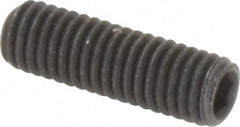 Value Collection - M5x0.80, 16mm OAL, Flat Point Set Screw - Grade 14.9 (45H) Alloy Steel, 2.5mm Key - Americas Industrial Supply