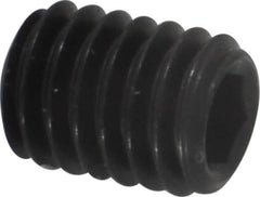 Value Collection - M6x1.00, 8mm OAL, Flat Point Set Screw - Grade 14.9 (45H) Alloy Steel, 3mm Key - Americas Industrial Supply