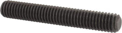 Value Collection - M6x1.00, 40mm OAL, Flat Point Set Screw - Grade 14.9 (45H) Alloy Steel, 3mm Key - Americas Industrial Supply