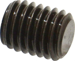 Value Collection - M10x1.50, 12mm OAL, Flat Point Set Screw - Grade 14.9 (45H) Alloy Steel, 5mm Key - Americas Industrial Supply