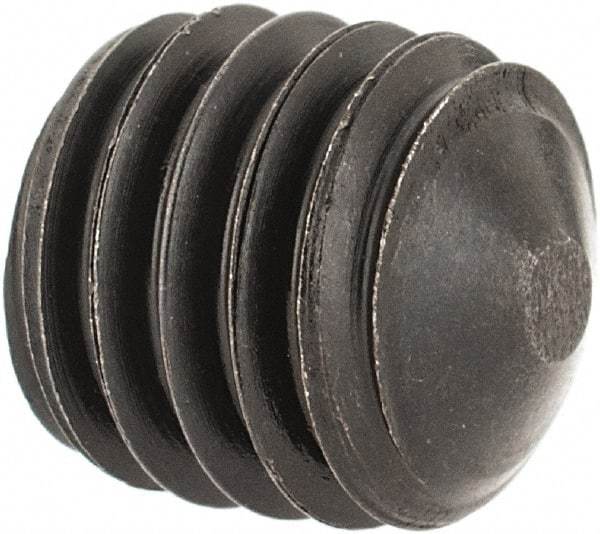 Value Collection - M8x1.25, 8mm OAL, Cone Point Set Screw - Grade 14.9 (45H) Alloy Steel, 4mm Key - Americas Industrial Supply