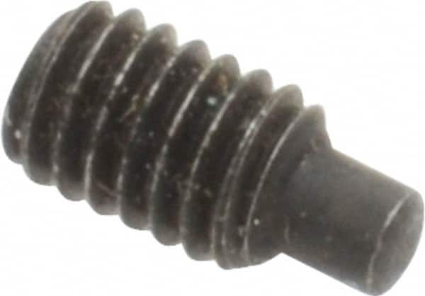 Value Collection - M4x0.70, 8mm OAL, Dog Point Set Screw - Grade 14.9 (45H) Alloy Steel, 2mm Key - Americas Industrial Supply