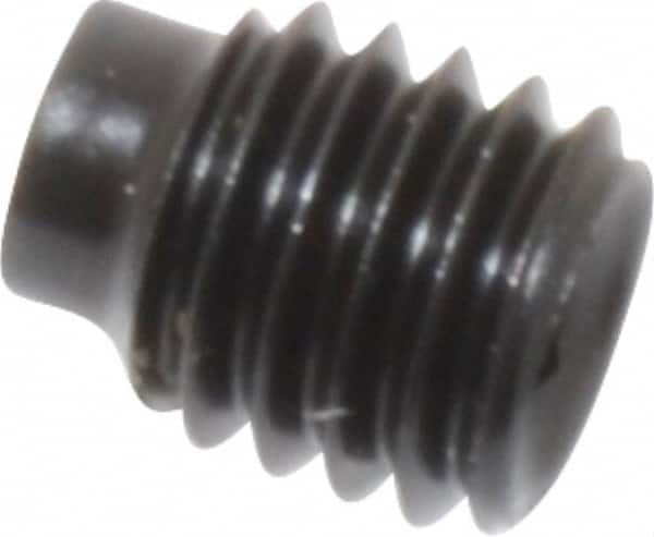 Value Collection - M5x0.80, 6mm OAL, Dog Point Set Screw - Grade 14.9 (45H) Alloy Steel, 2.5mm Key - Americas Industrial Supply