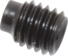 Value Collection - M5x0.80, 6mm OAL, Dog Point Set Screw - Grade 14.9 (45H) Alloy Steel, 2.5mm Key - Americas Industrial Supply