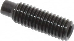 Value Collection - M5x0.80, 16mm OAL, Dog Point Set Screw - Grade 14.9 (45H) Alloy Steel, 2.5mm Key - Americas Industrial Supply