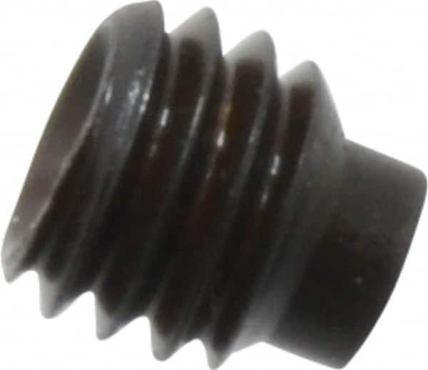 Value Collection - M6x1.00, 6mm OAL, Dog Point Set Screw - Grade 14.9 (45H) Alloy Steel, 3mm Key - Americas Industrial Supply