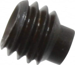 Value Collection - M6x1.00, 6mm OAL, Dog Point Set Screw - Grade 14.9 (45H) Alloy Steel, 3mm Key - Americas Industrial Supply