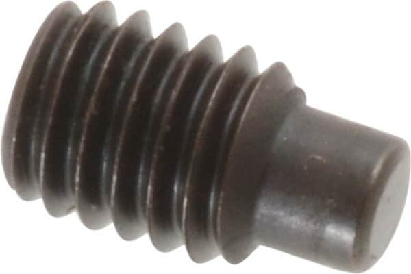 Value Collection - M6x1.00, 10mm OAL, Dog Point Set Screw - Grade 14.9 (45H) Alloy Steel, 3mm Key - Americas Industrial Supply