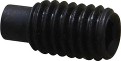 Value Collection - M6x1.00, 12mm OAL, Dog Point Set Screw - Grade 14.9 (45H) Alloy Steel, 3mm Key - Americas Industrial Supply
