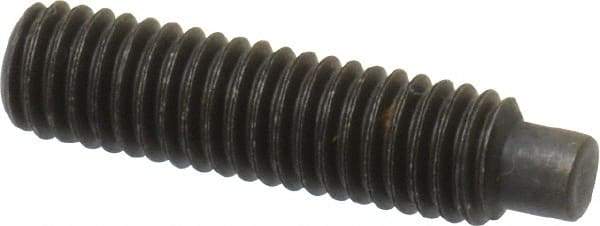 Value Collection - M6x1.00, 25mm OAL, Dog Point Set Screw - Grade 14.9 (45H) Alloy Steel, 3mm Key - Americas Industrial Supply