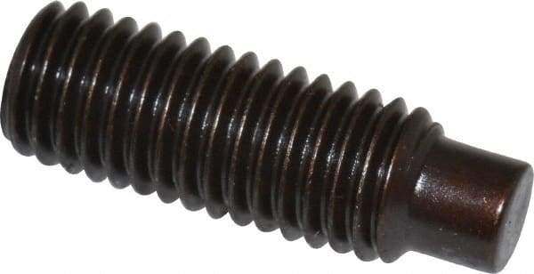 Value Collection - M10x1.50, 30mm OAL, Dog Point Set Screw - Grade 14.9 (45H) Alloy Steel, 5mm Key - Americas Industrial Supply