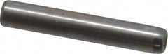 Value Collection - 3mm Diam x 18mm Pin Length Grade 8 Alloy Steel Precision Dowel Pin - Bright Finish, 1 Rounded End - Americas Industrial Supply
