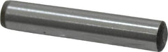 Value Collection - 4mm Diam x 22mm Pin Length Grade 8 Alloy Steel Precision Dowel Pin - Bright Finish, 1 Rounded End - Americas Industrial Supply