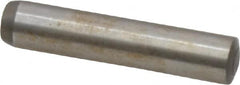 Value Collection - 5mm Diam x 24mm Pin Length Grade 8 Alloy Steel Precision Dowel Pin - Bright Finish, 1 Rounded End - Americas Industrial Supply