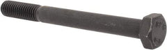 Value Collection - M8x1.25mm Metric Coarse, 80mm Length Under Head Hex Head Cap Screw - Partially Threaded, Grade 8.8 Steel, Uncoated, 13mm Hex - Americas Industrial Supply