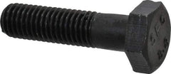 Value Collection - M10x1.50mm Metric Coarse, 40mm Length Under Head Hex Head Cap Screw - Partially Threaded, Grade 8.8 Steel, Uncoated, 17mm Hex - Americas Industrial Supply