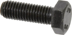 Value Collection - M12x1.75mm Metric Coarse, 35mm Length Under Head Hex Head Cap Screw - Fully Threaded, Grade 8.8 Steel, Uncoated, 19mm Hex - Americas Industrial Supply