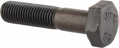 Value Collection - M10x1.25mm Metric Fine, 45mm Length Under Head Hex Head Cap Screw - Partially Threaded, Grade 8.8 Steel, Uncoated, 17mm Hex - Americas Industrial Supply