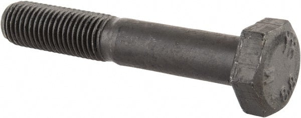 Value Collection - M10x1.25mm Metric Fine, 60mm Length Under Head Hex Head Cap Screw - Americas Industrial Supply