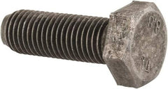 Value Collection - M12x1.50mm Metric Fine, 35mm Length Under Head Hex Head Cap Screw - Fully Threaded, Grade 8.8 Steel, Uncoated, 19mm Hex - Americas Industrial Supply