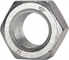 Value Collection - M20x2.50 Metric Coarse Grade 8 Hex Lock Nut with Distorted Thread - 20mm High, Zinc-Plated Finish - Americas Industrial Supply