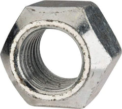 Value Collection - M24x3.00 Metric Coarse Grade 8 Hex Lock Nut with Distorted Thread - 24mm High, Zinc-Plated Finish - Americas Industrial Supply